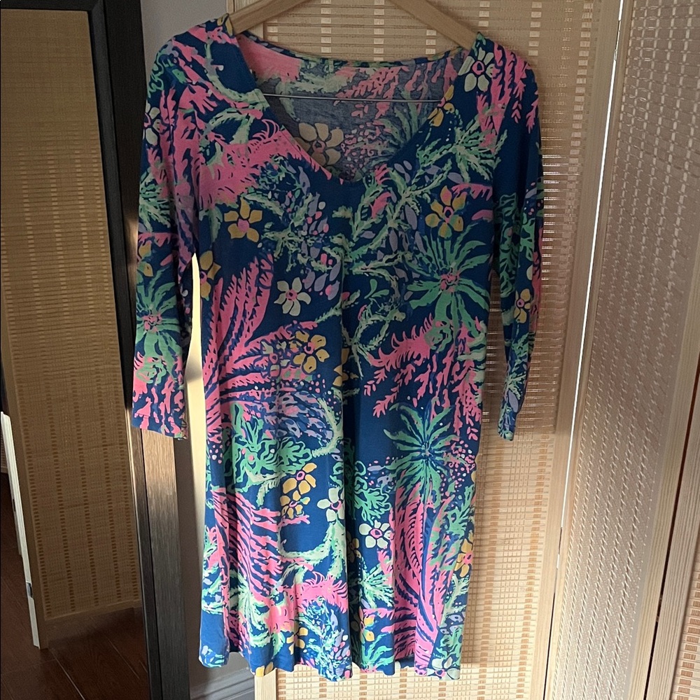 Lilly Pulitzer Multicolor Floral Tunic Dress